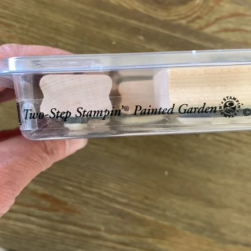 Stampin’ Up! Rubber Stamp Set Painted Garden Set of 6